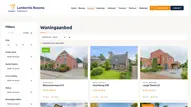 Maatwerk aanbodpagina van Lamberink Rozema Makelaar website