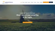 Voorpagina van Lamberink Rozema Makelaar website